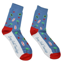 Load image into Gallery viewer, Surf's Up Crazy Socks - Crazy Sock Thursdays