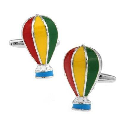 Air Balloon Cufflinks - Crazy Sock Thursdays