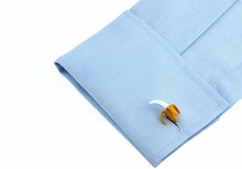 Load image into Gallery viewer, Banana Cufflinks Crazy Socks - Crazy Sock Thursdays
