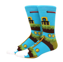 Load image into Gallery viewer, Gamer Crazy Socks - Crazy Sock Thursdays
