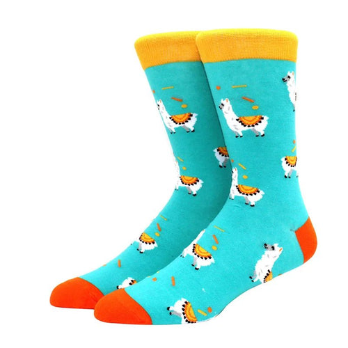 The No Drama Llama Crazy Socks - Crazy Sock Thursdays