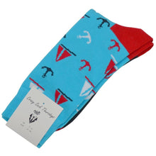 Load image into Gallery viewer, Tropical Bay Crazy Socks - Crazy Sock Thursdays
