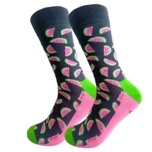 Load image into Gallery viewer, Watermelons Crazy Socks - Crazy Sock Thursdays
