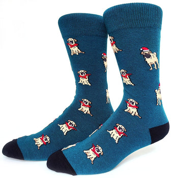 Christmas Doggy Crazy Christmas Socks