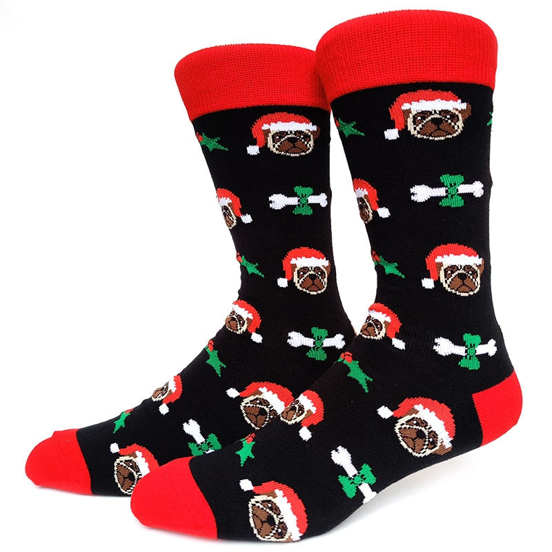 Dog and Bone Crazy Christmas Socks