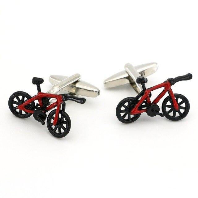 Bicycle Cufflinks - Crazy Sock Thursdays