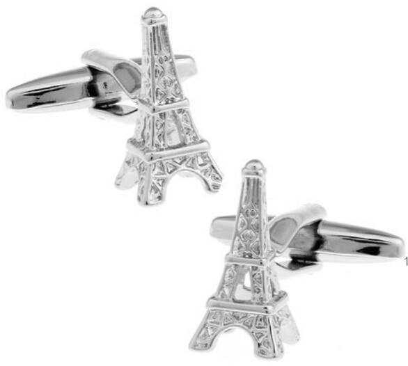 Eiffel Tower Cufflinks - Crazy Sock Thursdays