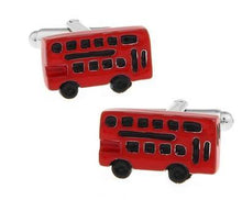 Load image into Gallery viewer, Double Decker Cufflinks - Crazy Sock Thursdays
