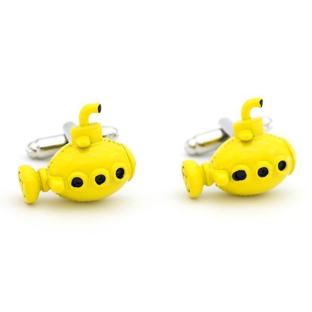 Submarine Cufflinks - Crazy Sock Thursdays