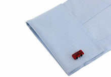 Load image into Gallery viewer, Double Decker Cufflinks - Crazy Sock Thursdays
