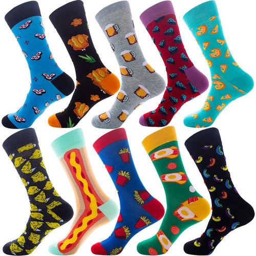 Beers and a Bite Men's Sock Set (10 Pairs)