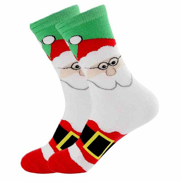 Women's Santa Crazy Christmas Socks