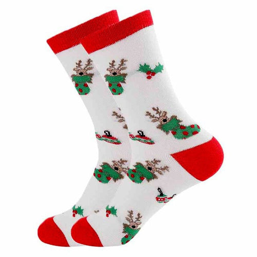 Women's Reindeer Crazy Christmas Socks