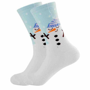 Women's Snowman Crazy Christmas Socks