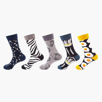 Men's Random Mix 5 Pair Sock Set