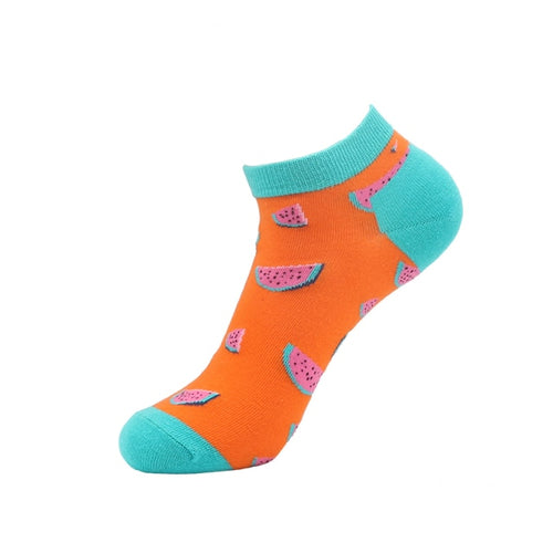 Watermelon Ankle Crazy Socks