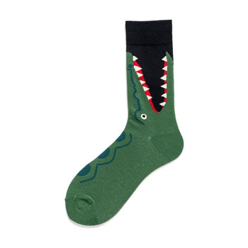 Croc Attack Crazy Socks