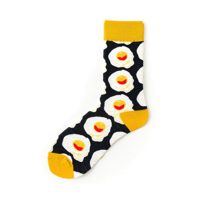 Fried Eggs Crazy Socks
