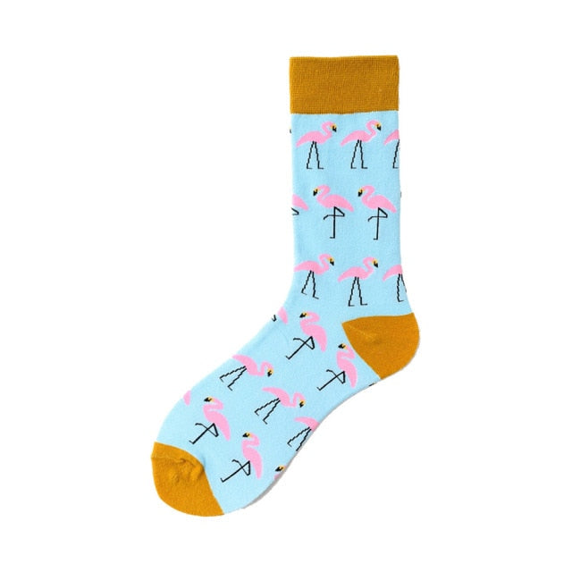 Flamingos Crazy Socks