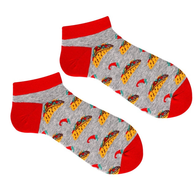 Burrito Ankle Crazy Socks