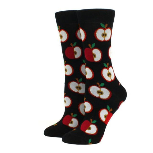 Apple Crazy Socks