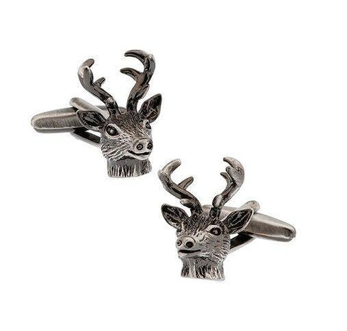 Stag Cufflinks - Crazy Sock Thursdays