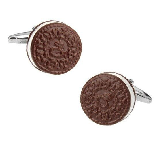Cookie Cufflinks - Crazy Sock Thursdays
