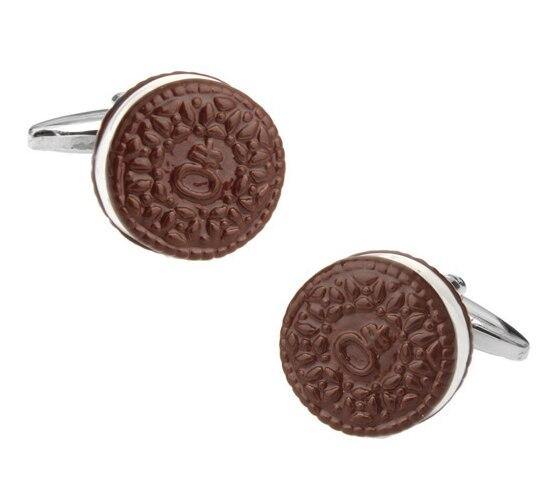 Cookie Cufflinks - Crazy Sock Thursdays